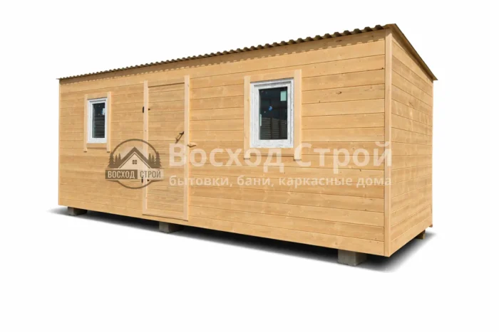 Бытовка 6x2,3 утепленная, летняя